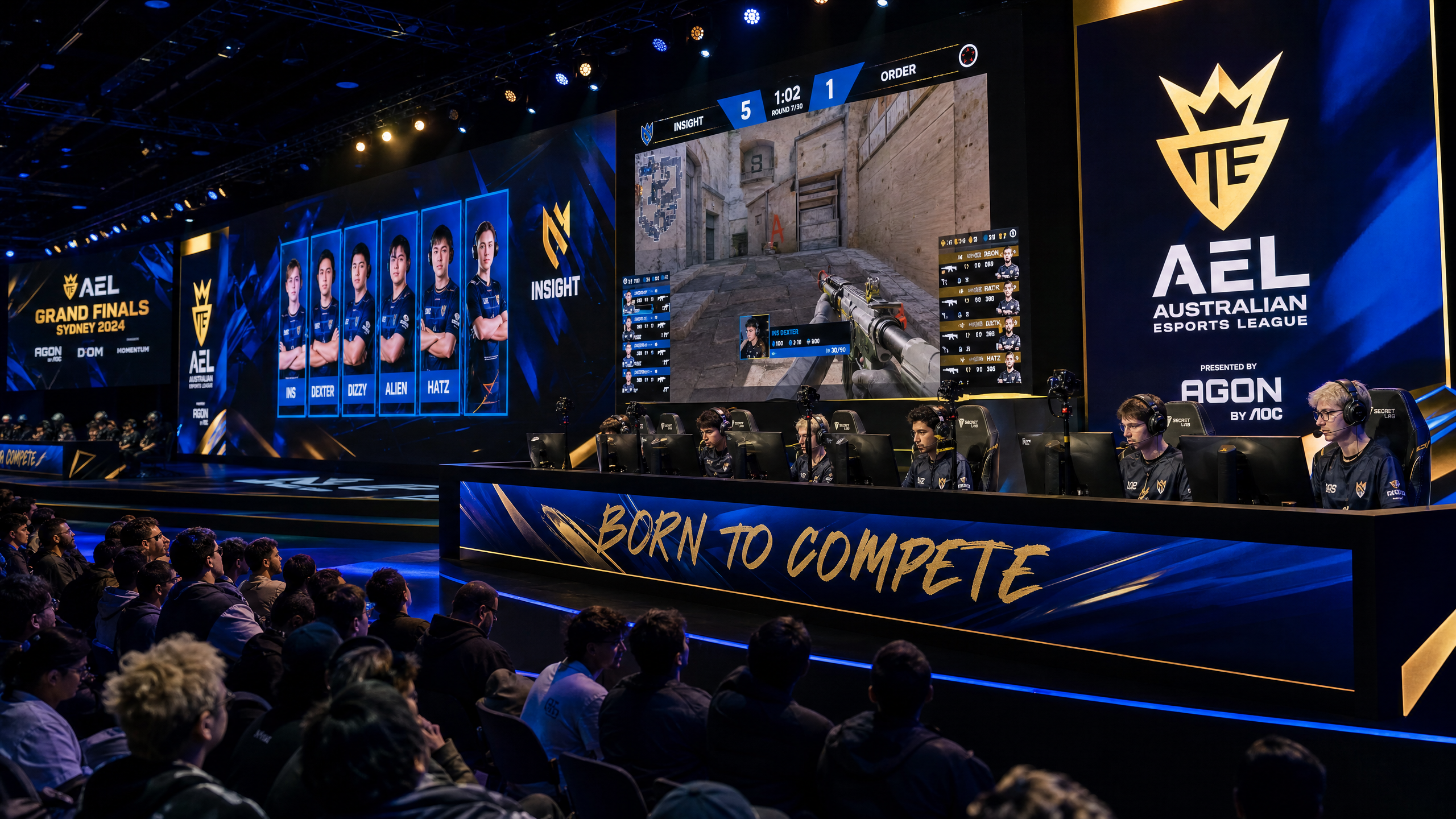 Esports tournament stage